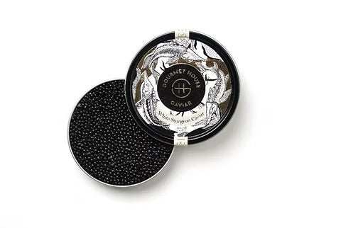 Italian white sturgeon caviar