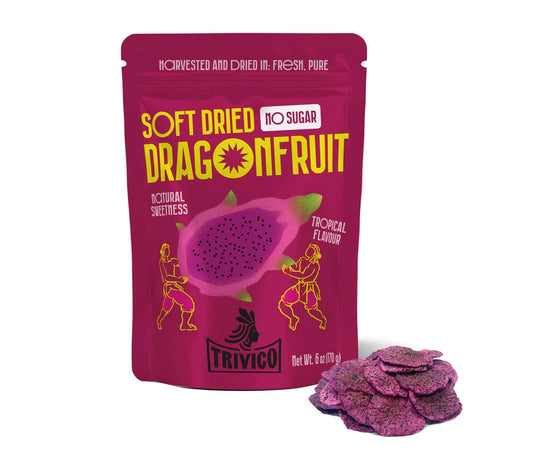 Trivico Soft dried dragonfruit no sugar