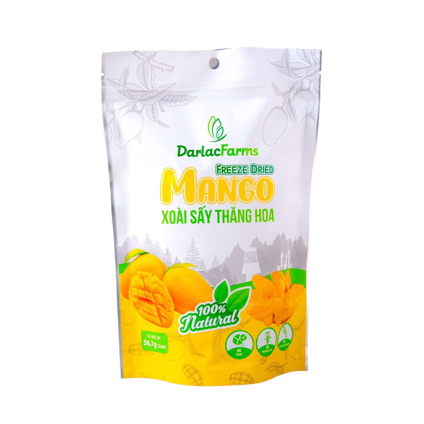 Freeze-dried mango, DarlacFarms