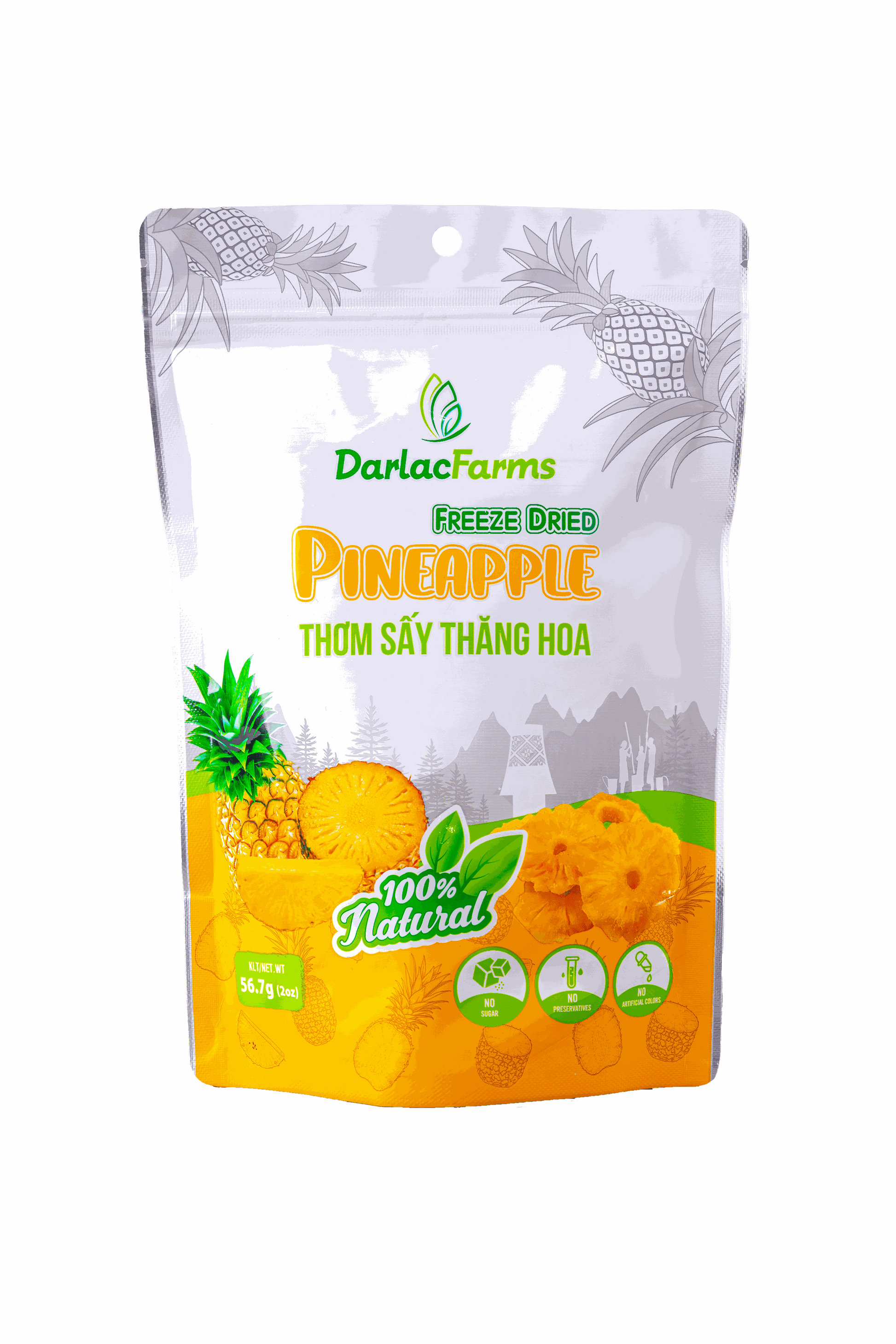 Freeze Dried Dragon FruitFreeze Dried Pineapple
