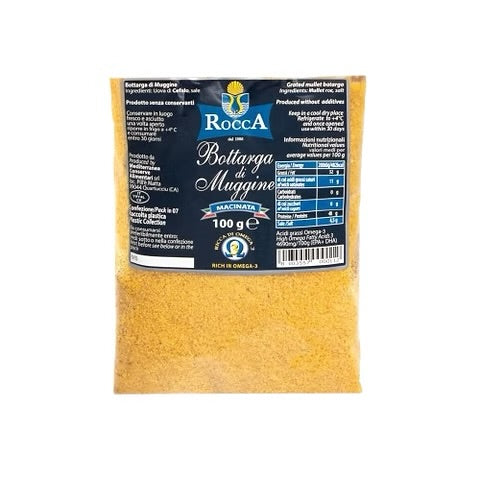 Grey Mullet Bottarga 50 g (grated in plastic)