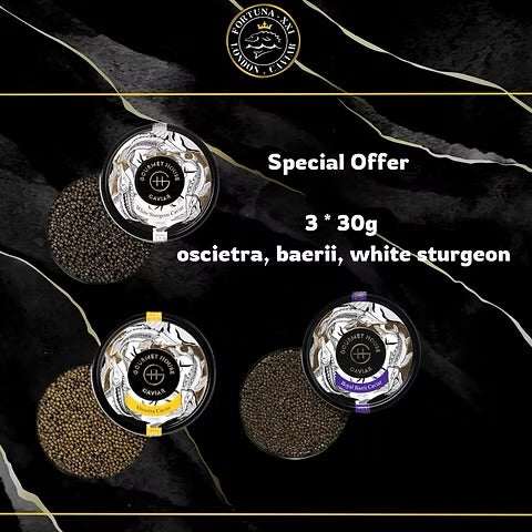 Caviar Tasting Selection