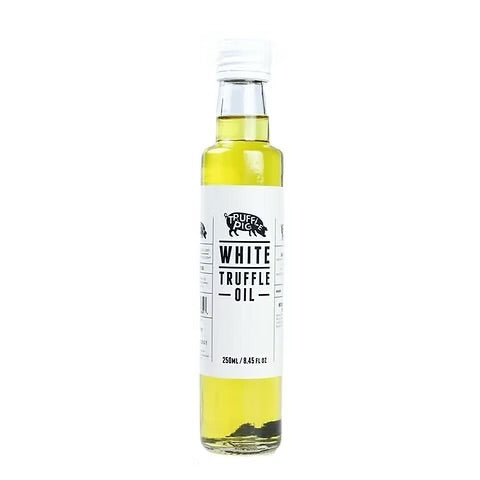 Bottle of white truffle oil 