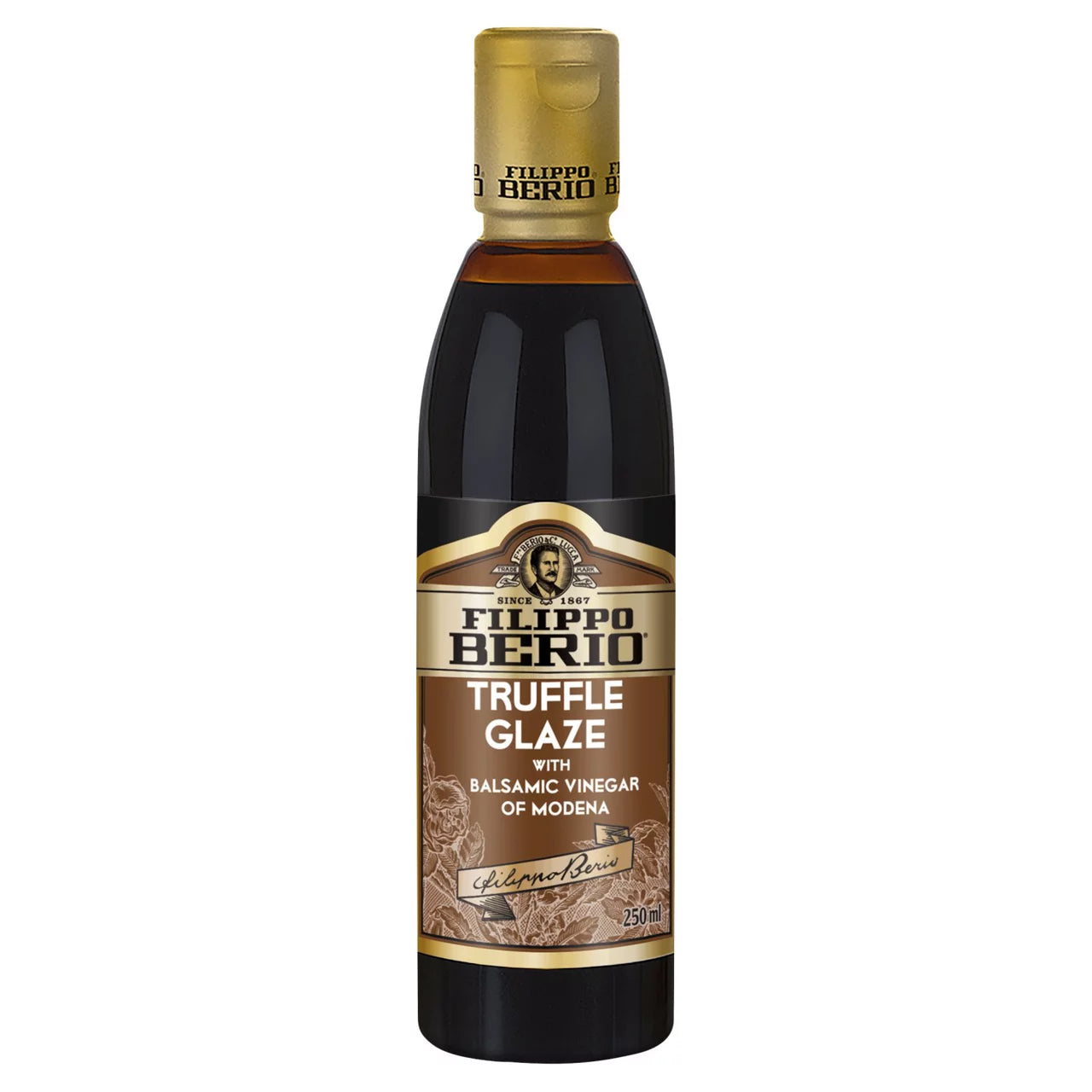 Bottle of Filippo Berio Truffle Glaze Balsamic