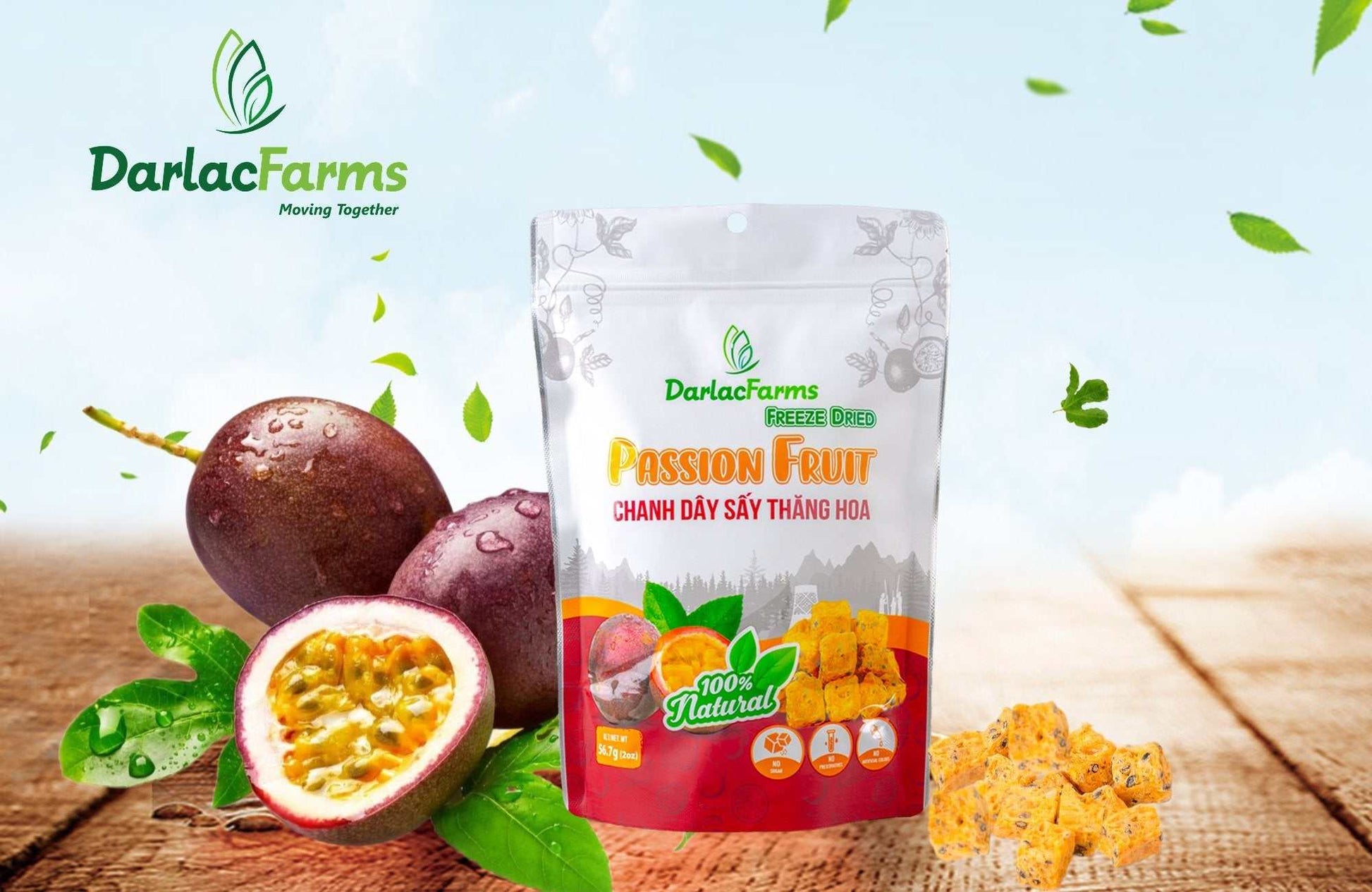 Freeze Dried Passion Fruit